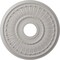 Ekena Millwork Melonie Ceiling Medallion (Fits Canopies up to 6 3/8"), 16"OD x 3 5/8"ID x 3/4"P, Ultra Pure White CM16MLUWF - alternate 1